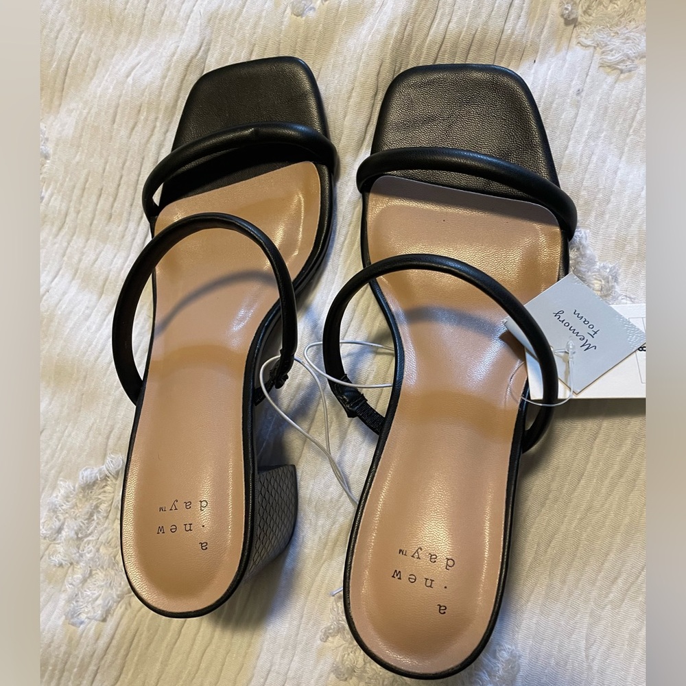 NWT A new day black heels